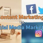 Content Marketing vs Social Media Marketing