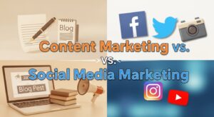 Content Marketing vs Social Media Marketing
