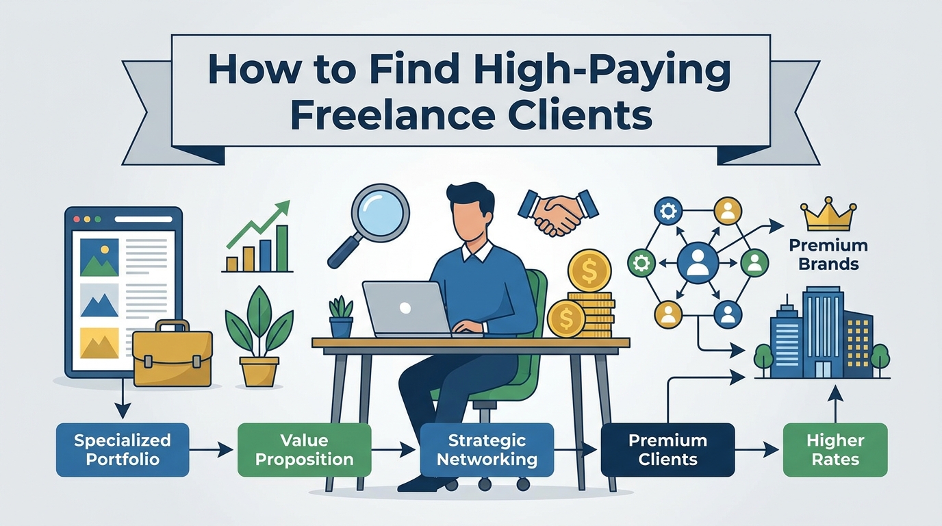How to Find High-Paying Freelance Clients